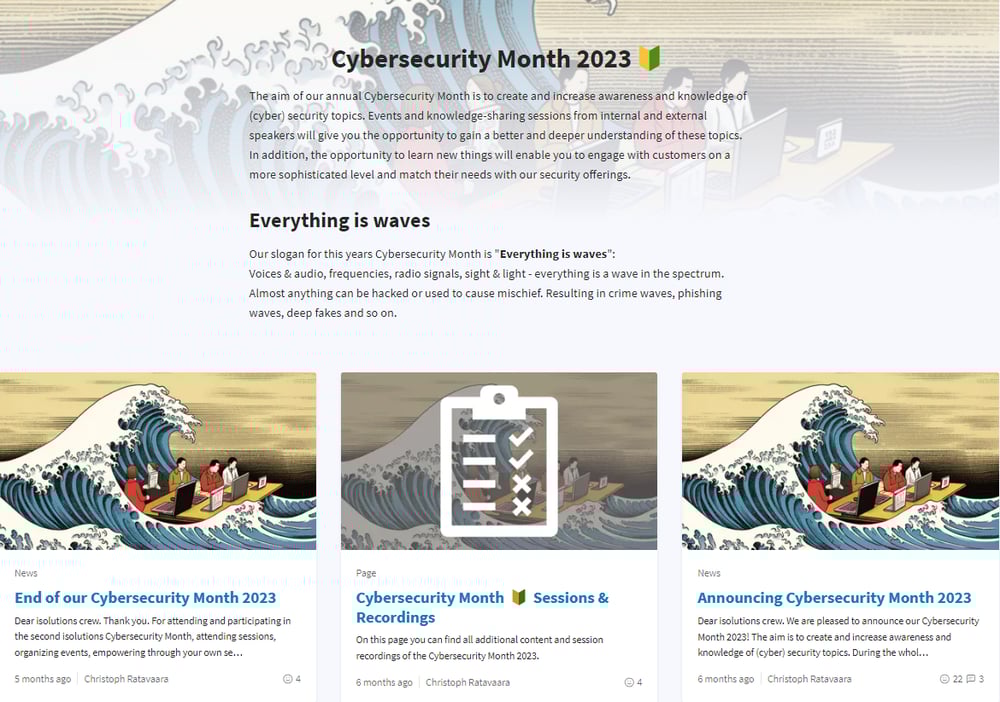 Cybersecurity Month 2023🔰 — ahead and 1 more page - Work - Microsoft_ Edge