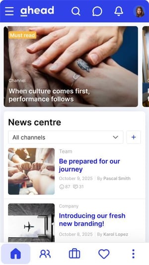 Mobile navbar - release note