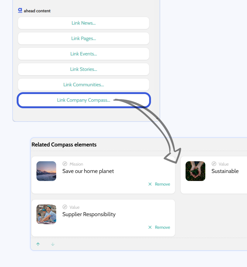 link-compass