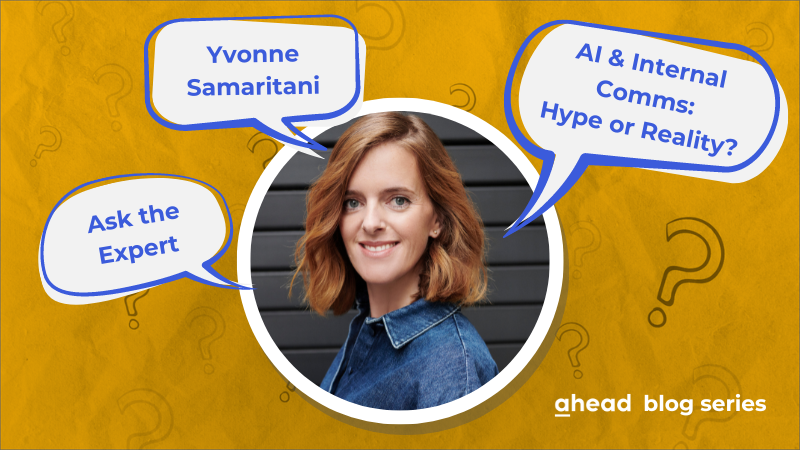 Ask the Expert: Yvonne Samaritani & KI in der internen Kommunikation