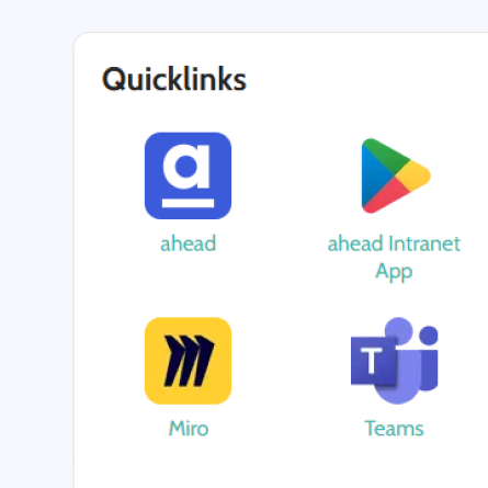 New Homepage module: Quicklinks