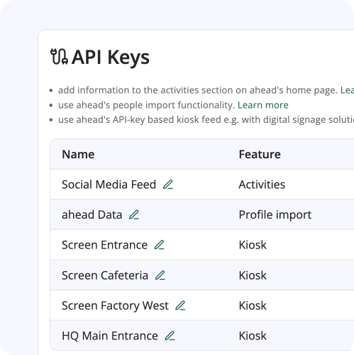 Elevate engagement with Kiosk feed API keys 🔑