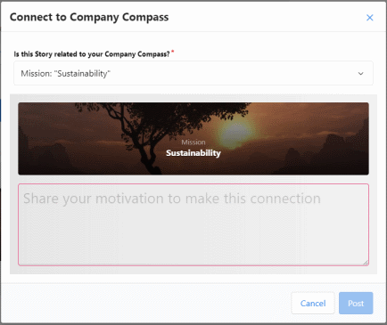 The compass in your stories