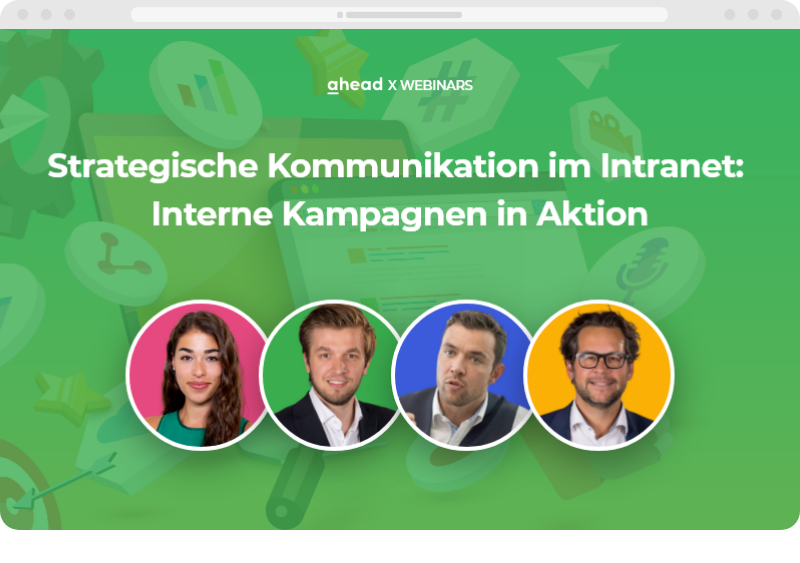 Strategische Kommunikation im Intranet: Interne Kampagnen in Aktion